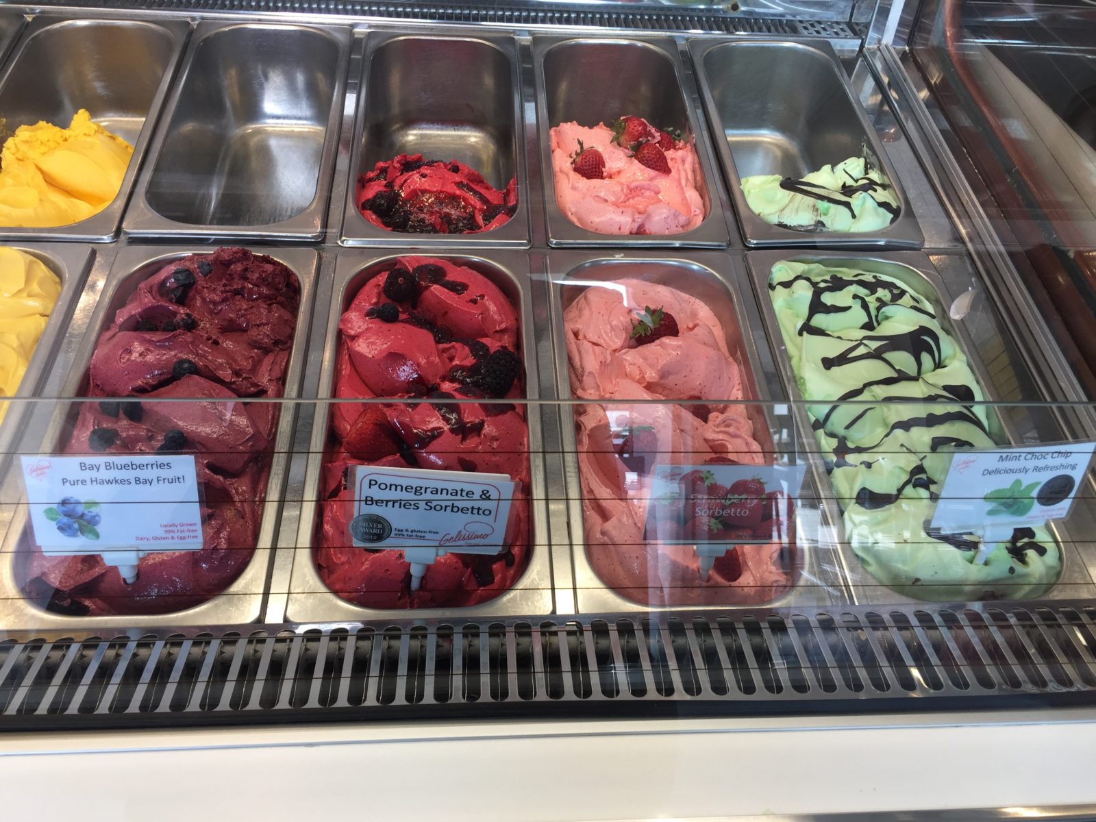 gelato ice cream containers