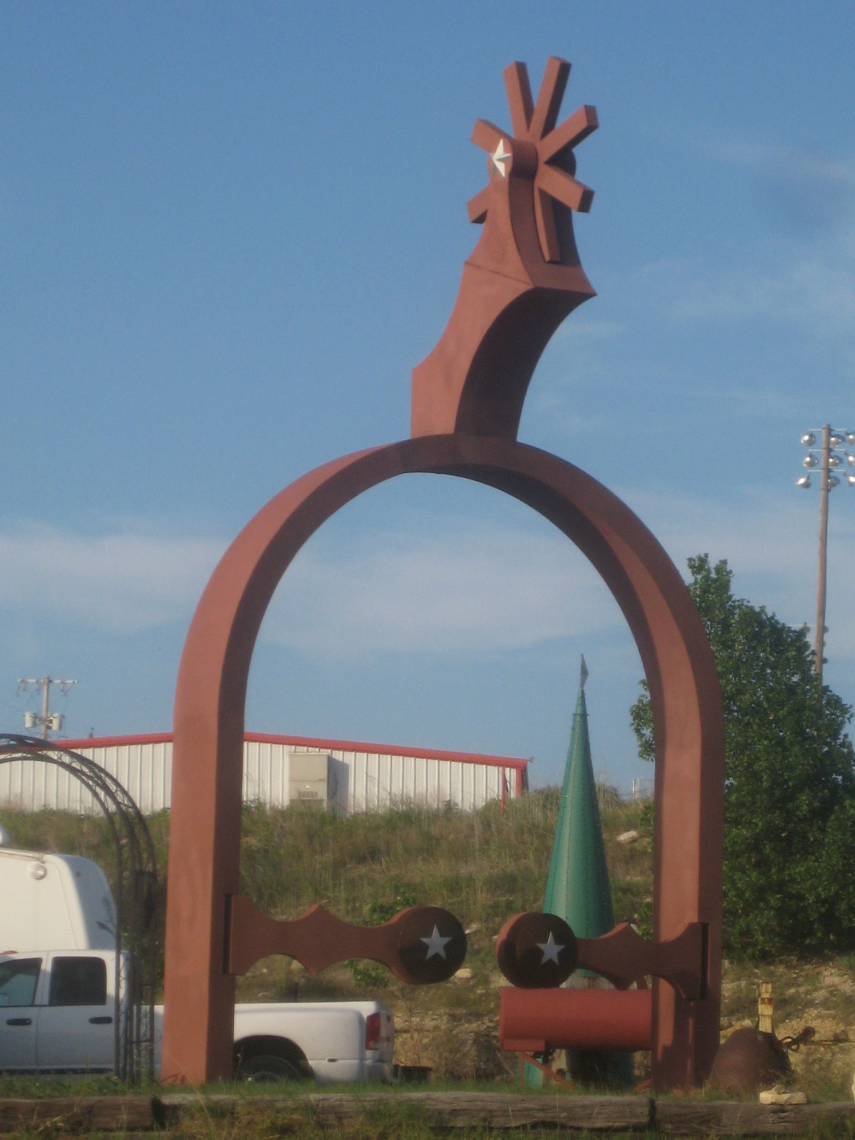 Sculpture of Large Iron Spur