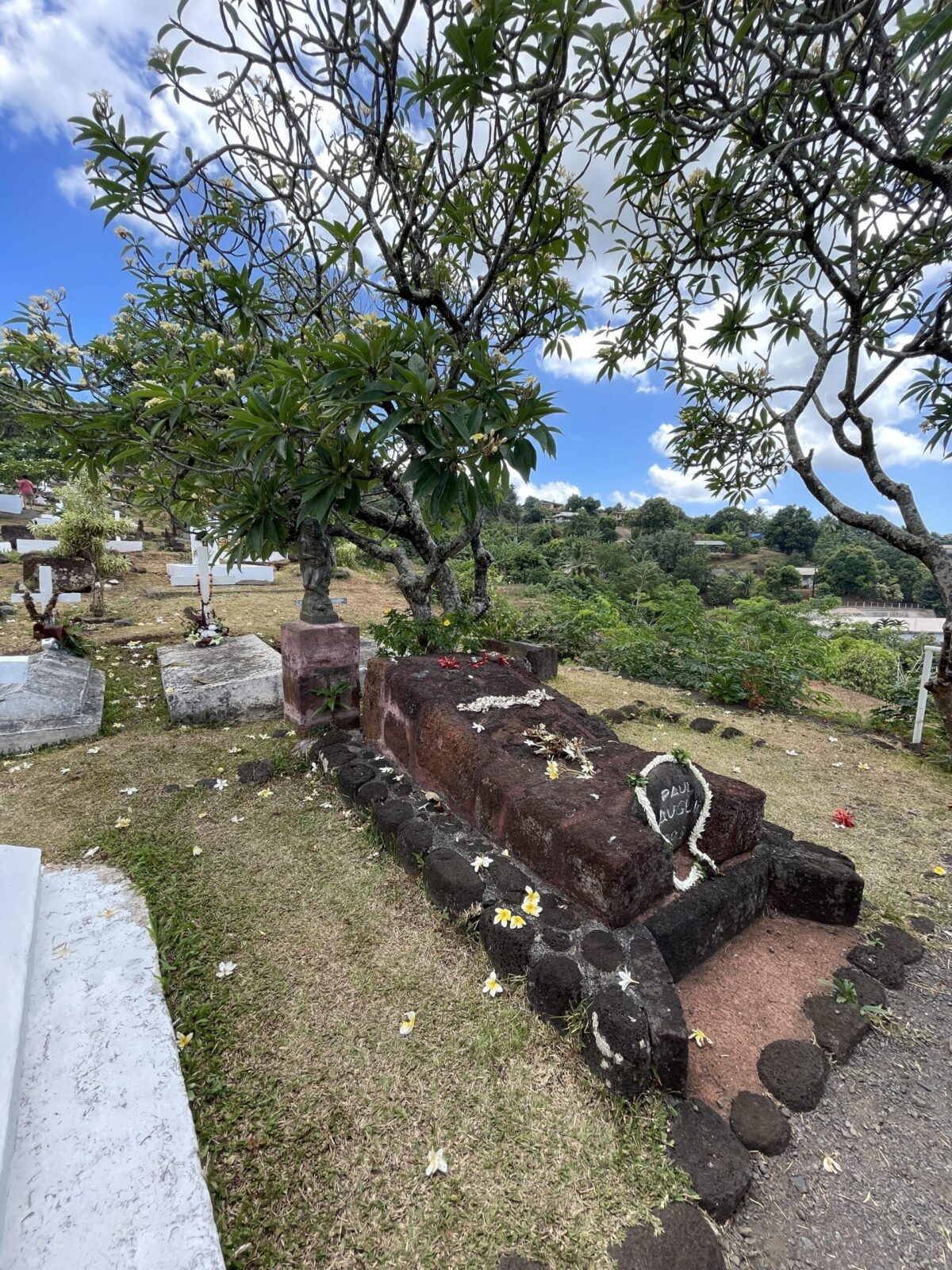 Paul Gauguin Gravesite in French Polynesia