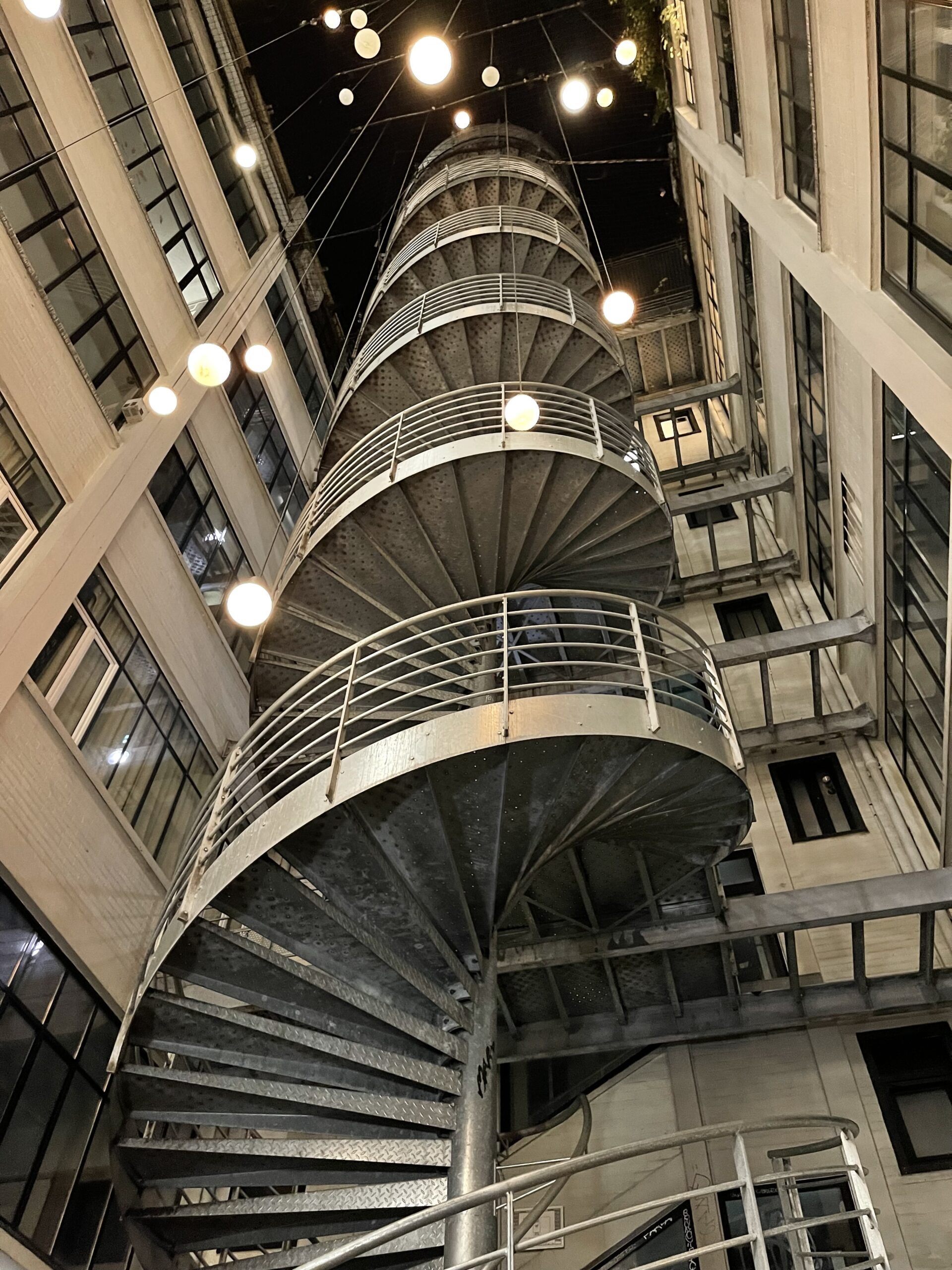 Winding Staircase in Paris