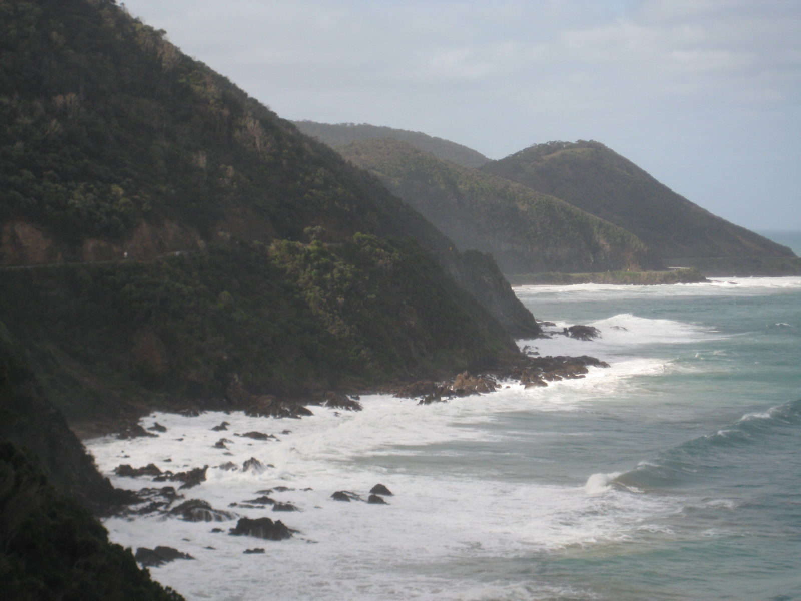 Cliffs and seascape AU