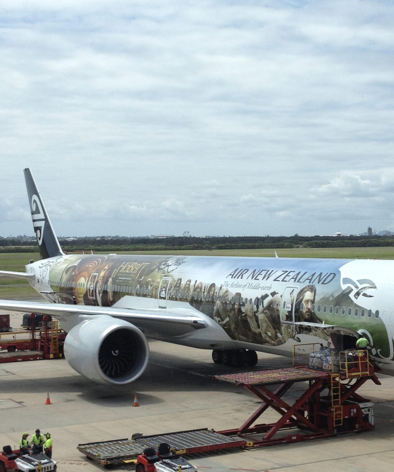 decorated plane