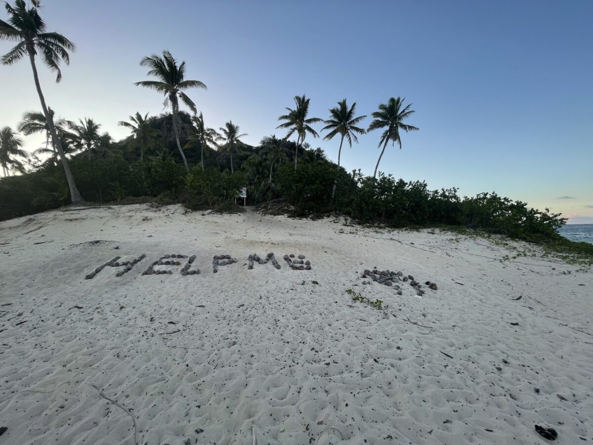 Fiji Island from the movie Castaway