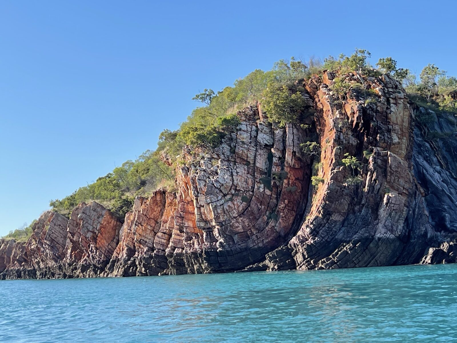 curving rock formation