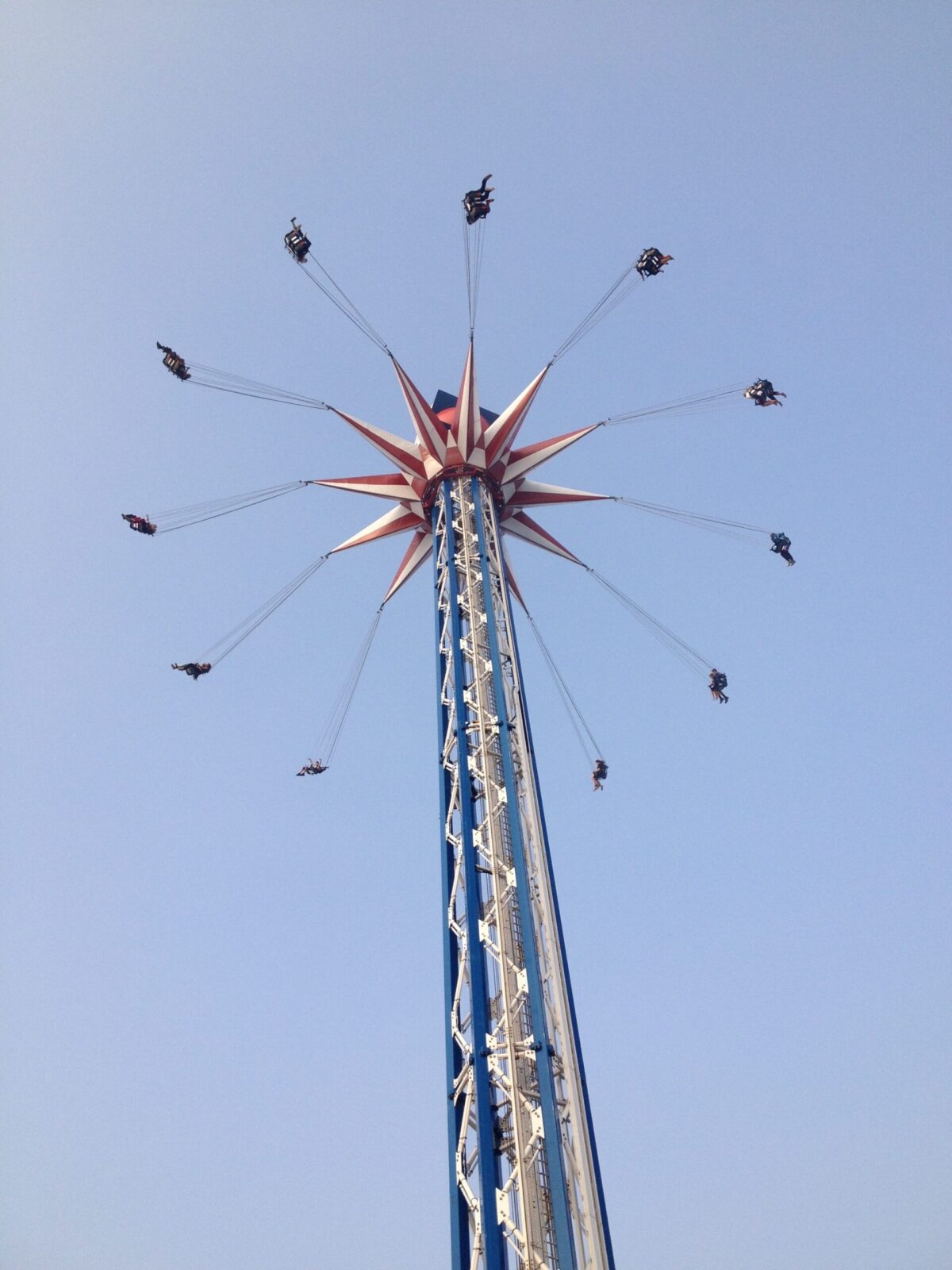 swing ride in the sky